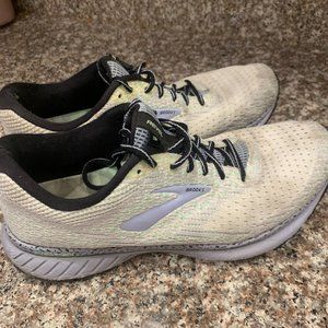 Brooks Womens Revel 3 White Green Blue